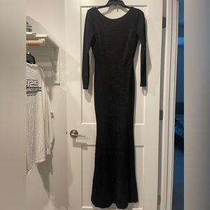 Long black dress.  Formal/Semi Formal